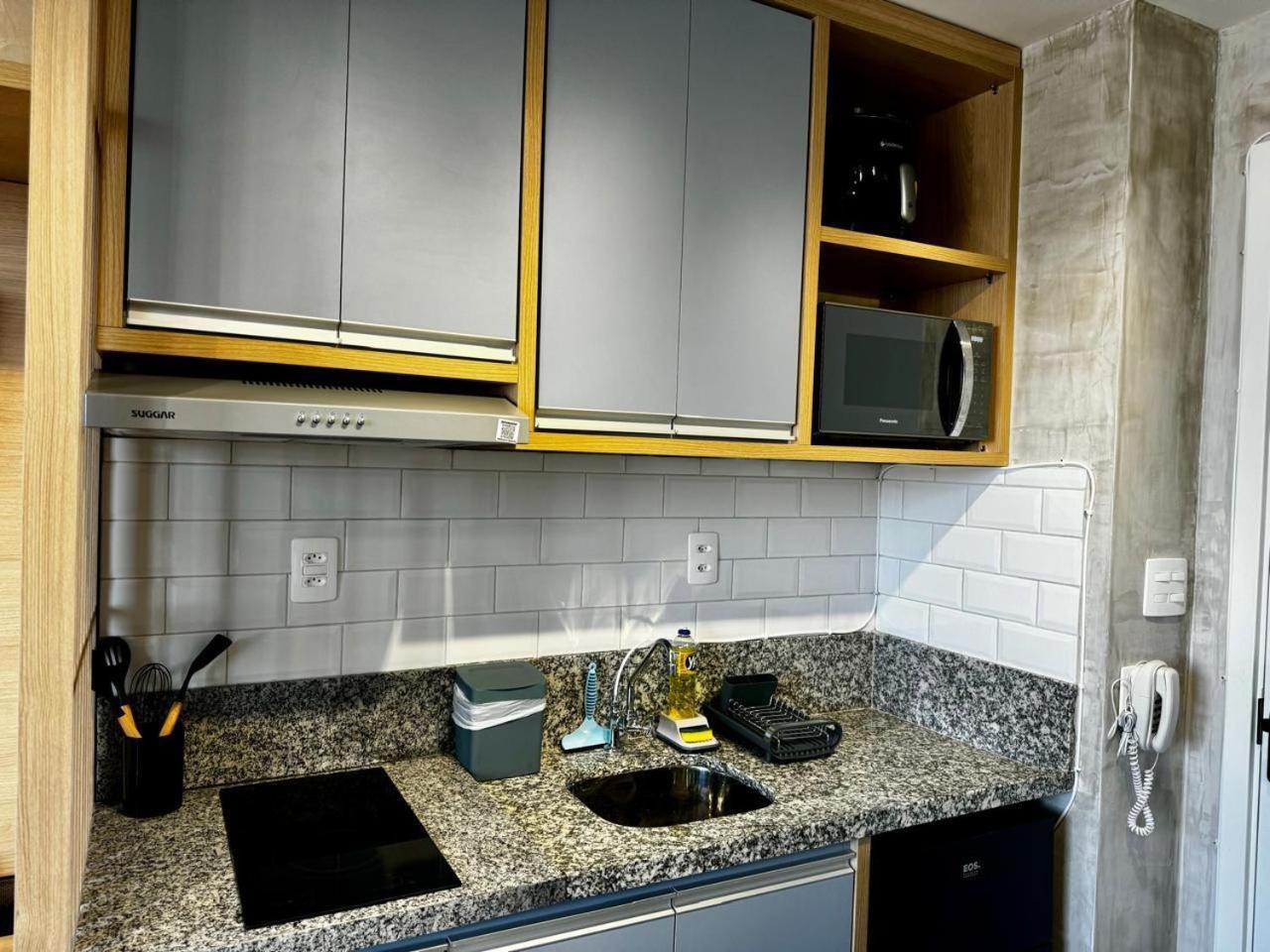 Charmoso Studio No Bras Com Piscina - Metro Bras Sao Paulo Bagian luar foto